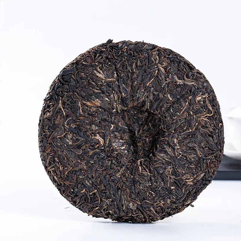 Прессованный блин сырого пуэра &laquo;Весенняя мелодия&raquo; с древних деревьев горы Буланшань 2012 года 357 г (3)