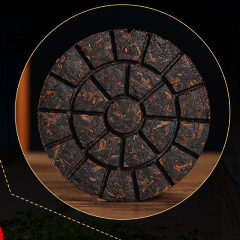 Выдержанный пуэр из Юньнани с клейко-рисовым ароматом «Бэйми» 2021 года 200 г (2)