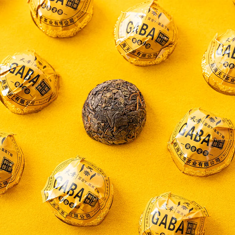 Чай «Лунчжу» из листьев тутового дерева и купены сибирской серии ГАБА в подарочной упаковке 260 г (4)