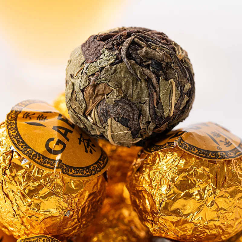 Чай «Лунчжу» из листьев тутового дерева серии ГАБА «Цзяелун» с гамма-аминомасляной кислотой 500 г (2)